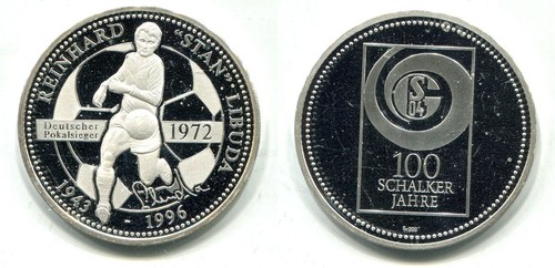 Silbermedaille 100 jahre - "100,