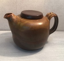 Studio Keramik - Brauntöne Teekanne Künstlerkeramik Handarbeit - signiert