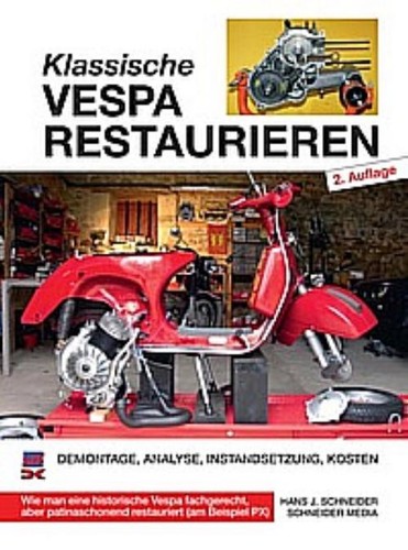 Klassische vespa restaurieren - klassische,