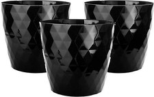 3er Set Blumentopf Übertopf