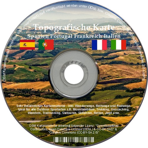 Topografische gps karte - topografische,