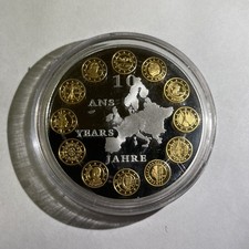 Medaille - 10 Jahre Euro