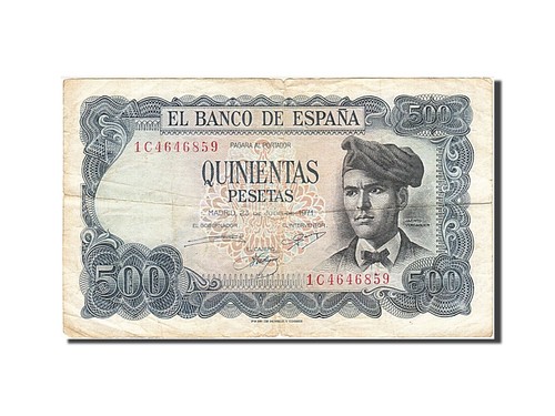 Geldschein spanien 500 - geldschein,,