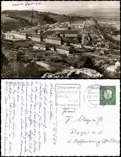Ansichtskarte wetzlar kasernen - wetzlar,