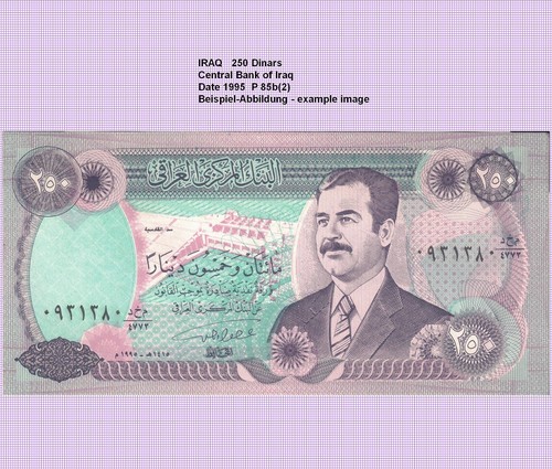Irak iraq 250 - iraq, dinars