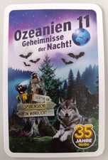 Auswahl Netto Ozeanien 11 Geheimnisse der Nacht Sammelkarten Glitzerkarten 1-108