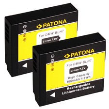 2 x Akku für Panasonic LUMIX