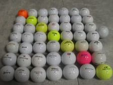 50 Golfbälle gebraucht u.a. Taylormade Srixon keine Lake Balls