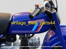 Honda ATC70 Blau lackierter Stahl Benzintank Modell 1978-1985