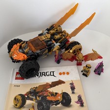 LEGO NINJAGO: Coles Drachen-Flitzer 71769 komplett 100% vollständig BA neuwertig