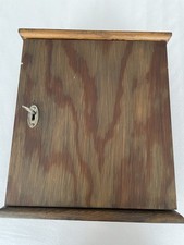 Werkstatt Schränkchen Ersatzteile Holz Schubladen mit Schloss und Schlüssel