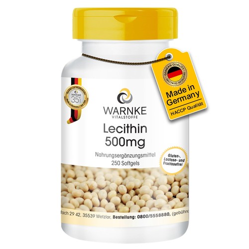 Lecithin 500 250 softgels - -,