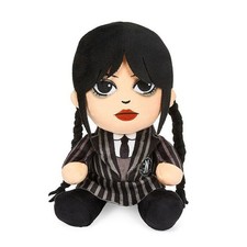 Wednesday Addams Plüschtier 20cm - HQ Kuscheltier Stoffpuppe - Addams Family