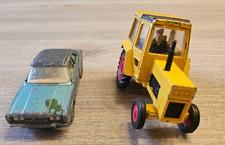 Corgi - 1 Trecker / 1 PKW - Dachbodenfund / 70er Jahre