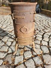alter antiker Holzofen um 1880, Ofen, Kohleofen, Gußofen. Top