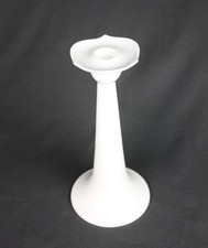 Original Meissen Porzellan Wellenspiel Relief Weiß, Kerzenständer,  1. Wahl [B]