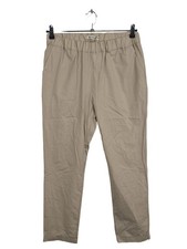 LIS LAREIDA Stoffhose Damen Hose Gr. DE 42 wollweiß Casual-Look