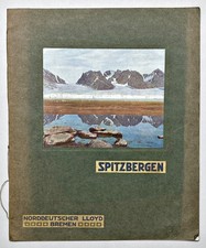 Norddeutscher Lloyd Bremen Reise / Spitzbergen 1910 Reiseprospekt