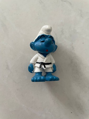 Schleich schlumpf judo - schlumpf,