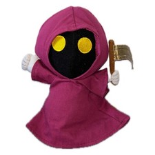 Runes Of Magic Stofftier Plüsch Figur Gaya Grim Reaper Tod Sensenmann Lila rar