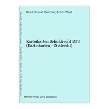 Karteikarten Schuldrecht BT I