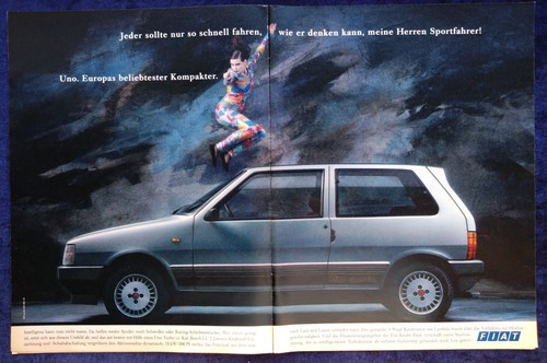 Fiat uno originale werbung - fiat,