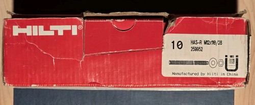 Hilti has m12x110 - hilti, m12x110/28