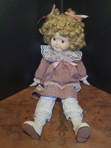 Vintage porzellanpuppe - vintage, –