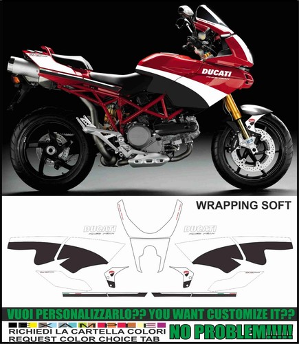 Aufkleber multistrada 620 - 620, 1000