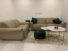 Echt Leder Sofa zweier Sitz Elektrisch verstellbar sowie dreier Sitz