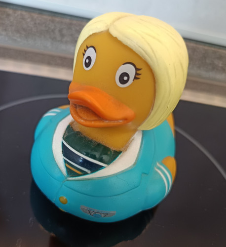 Klm badeente quietscheente - klm,