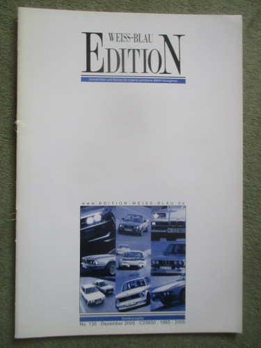 Edition weiss blau bmw - edition, weiss-blau