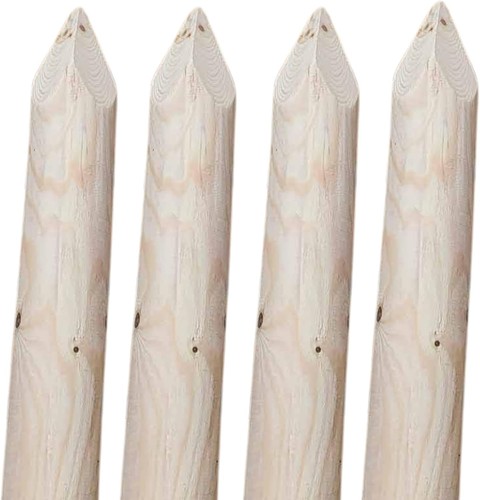 Spitze holzpalisaden 5cm - spitze, ø