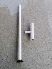 Intex Metal Frame Pool Stange m. T-Verbinder u. Standfuß 76cm Zubehör Ersatzteil