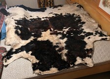 Echtes Französisches Rinderfell Tricolor