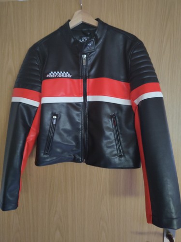 Trendy biker jacke damen - trendy:,