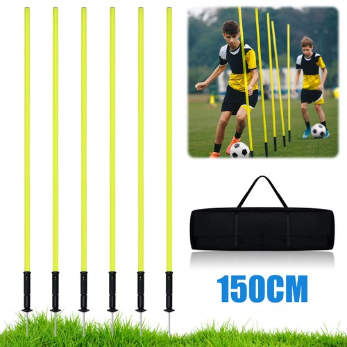 6er 150cm slalomstangen - 150cm,