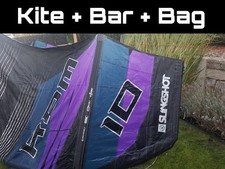ALL IN ONE: Slingshot RPM Kite 10m2  +  20" Bar und Kitebag