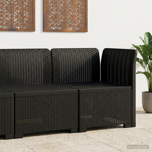 Sitzer gartensofa rattan - 1-sitzer,