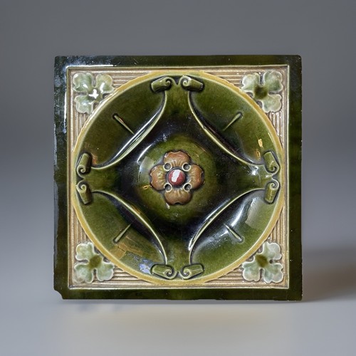 Jugendstil ofenkachel - jugendstil,