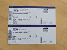 2 Tickets Alte Oper Frankfurt