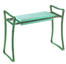 Knie-und Gartenbank grün OutdoorArbeit Werkstatt praktisch