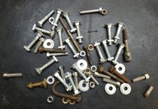 M7 diverse Schrauben, Muttern, Unterlegscheiben, Federrringe