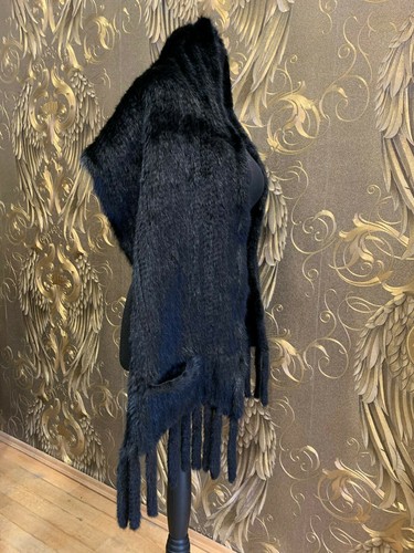 Nerzschal gestrickt gewebt - nerzschal,