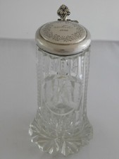 BIERKRUG - DECKELHUMPEN SILBER