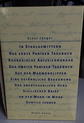 Ernst jünger auswahl aus dem - ernst,