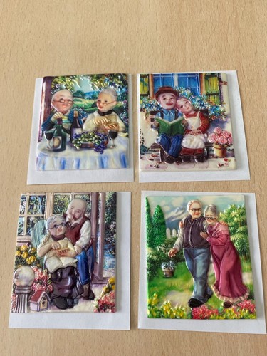 Wachsornament opa und oma set - opa,