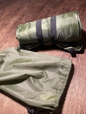 selbst aufblasbares Sitzkissen, Kopfkissen, Camping, Ausflüge, grün