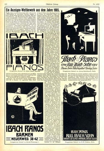 Ibach klavier flügel piano - ibach,