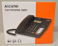 Alcatel Temporis 580 Noir Schnurgebundenes Festnetz Telefon analog Freisprechen